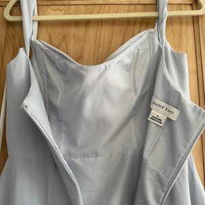 Jenny Yoo Jacqueline Dress Whisper Blue